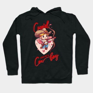 Cowboy Cupid's Heartbreak Roundup Tee: Valentine's Day Gift Hoodie